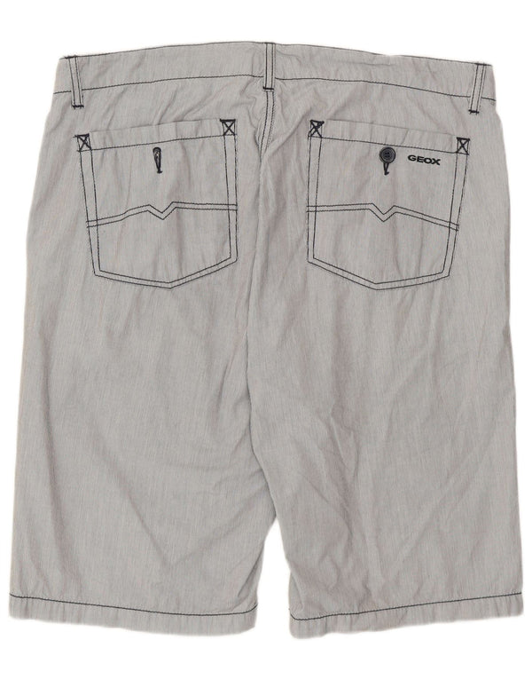 Pantaloncini chino da uomo Geox IT 52 XL W38 Gessato blu