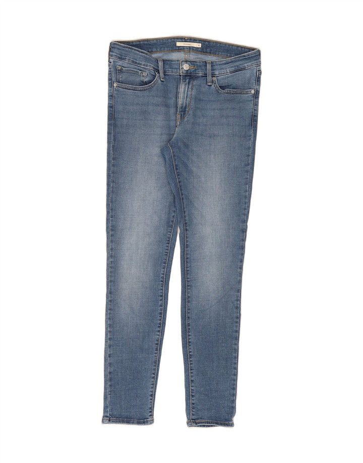 LEVI'S Womens 711 Skinny Jeans W30 L29 Blue Vintage Levi's and Second-Hand Levi's from Messina Hembry 