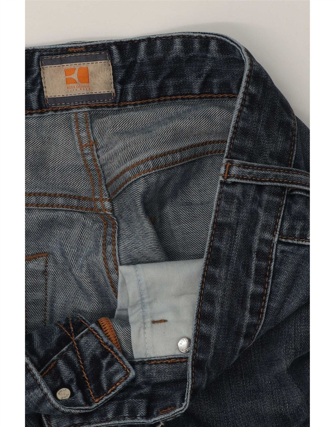 Jeans dritti da uomo Hugo Boss W32 L30 Blu