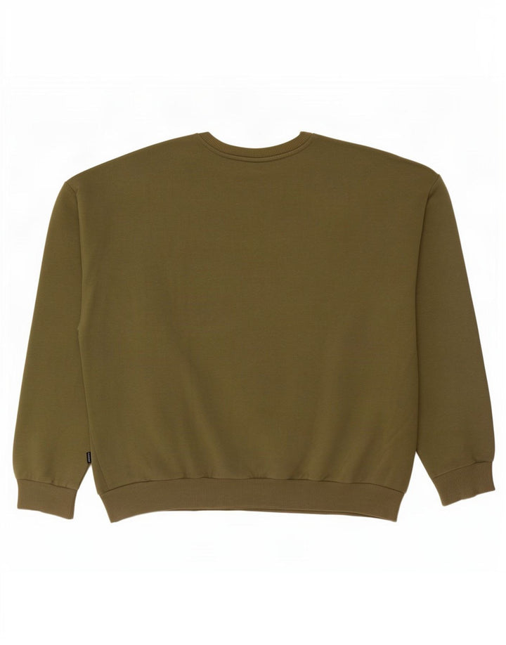 Felpa grafica da uomo Puma Felpa XL in cotone kaki
