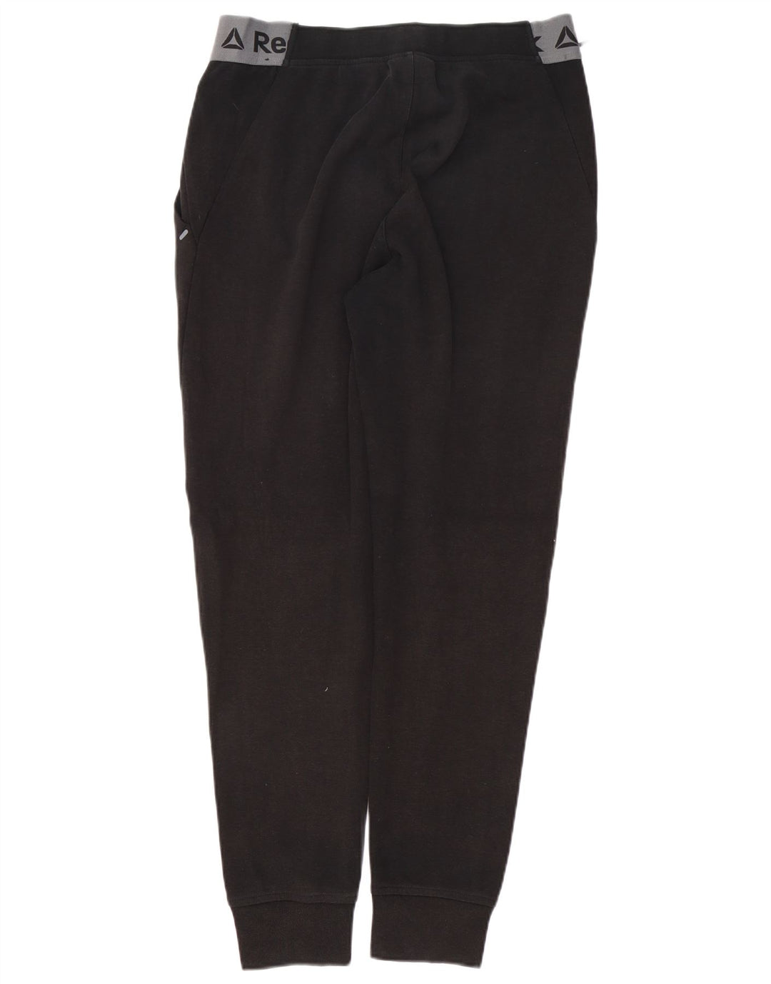 REEBOK Pantaloni da tuta con grafica da uomo Joggers Medium Black Colourblock