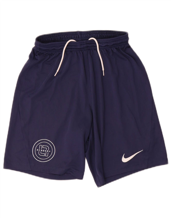 Pantaloncini sportivi Nike Dri Fit Slim da uomo, piccoli, in poliestere blu navy