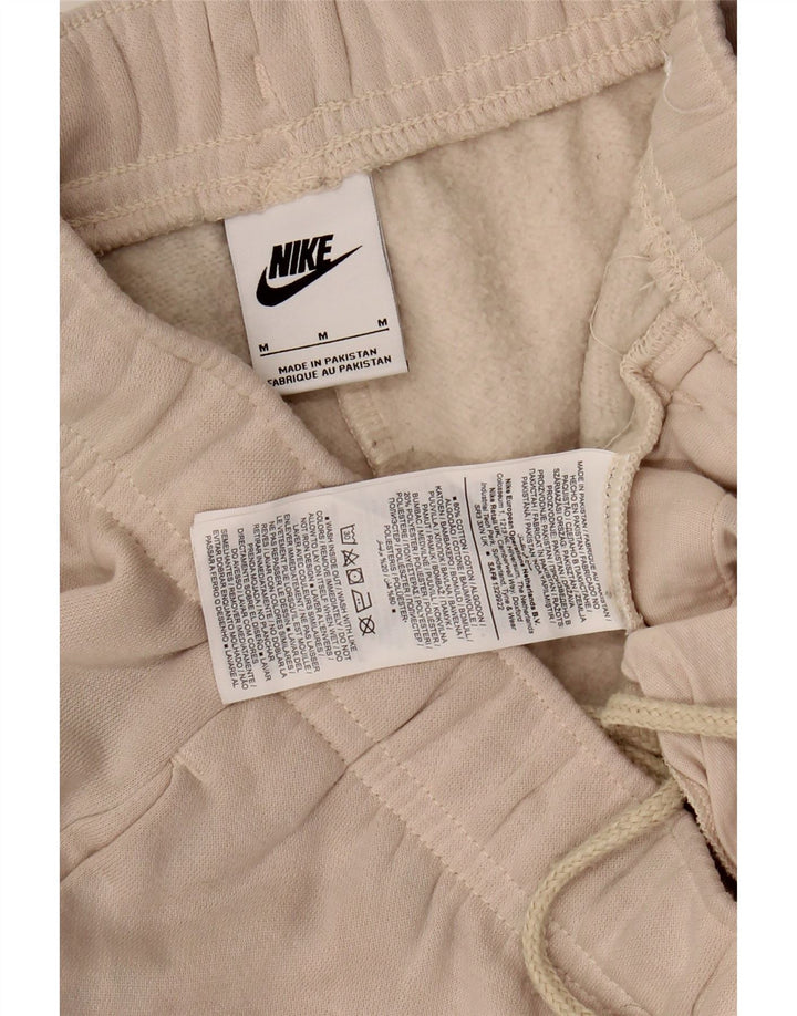 Pantaloni della tuta da donna Nike UK 14 cotone beige medio