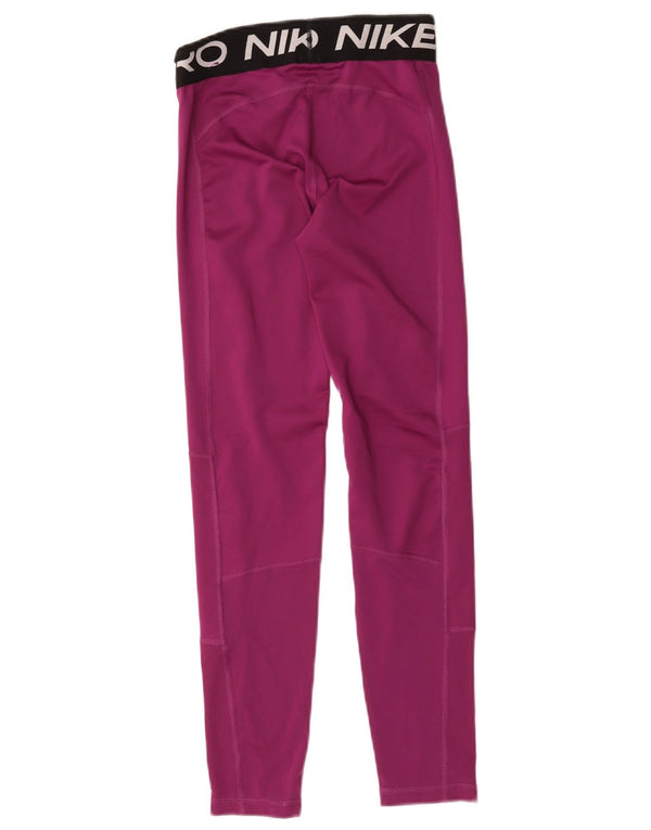 Leggings Nike Dri Fit Graphic per ragazze 12-13 anni Large Purple Colourblock