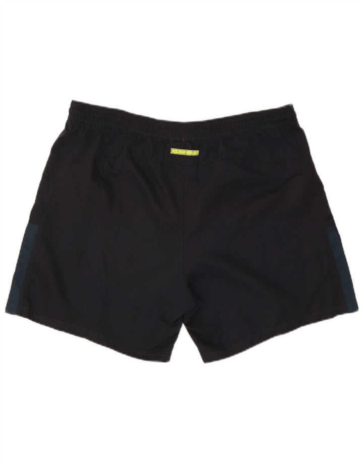 Pantaloncini sportivi da uomo Adidas XL blu navy in poliestere