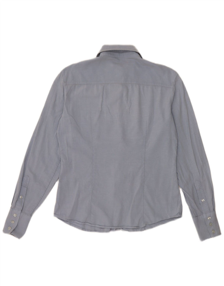 Camicia da donna Gant UK 12 Cotone blu medio