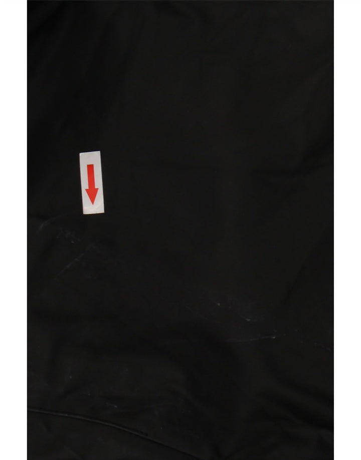 Giacca antipioggia con cappuccio da uomo Zara UK 42 XL poliestere nero
