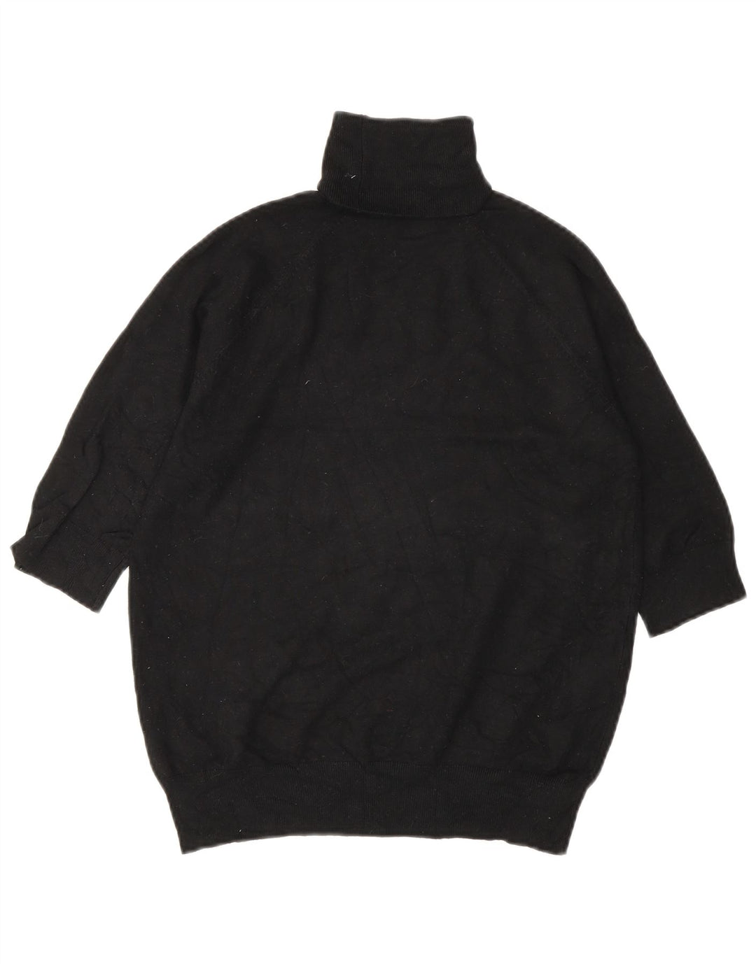 Maglione maglione collo alto da donna Zara UK 14 medio nero