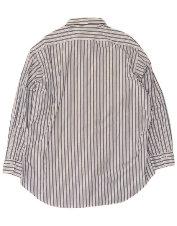 Polo Ralph Lauren Camicia da uomo Taglia 17 XL Cotone a righe bianche