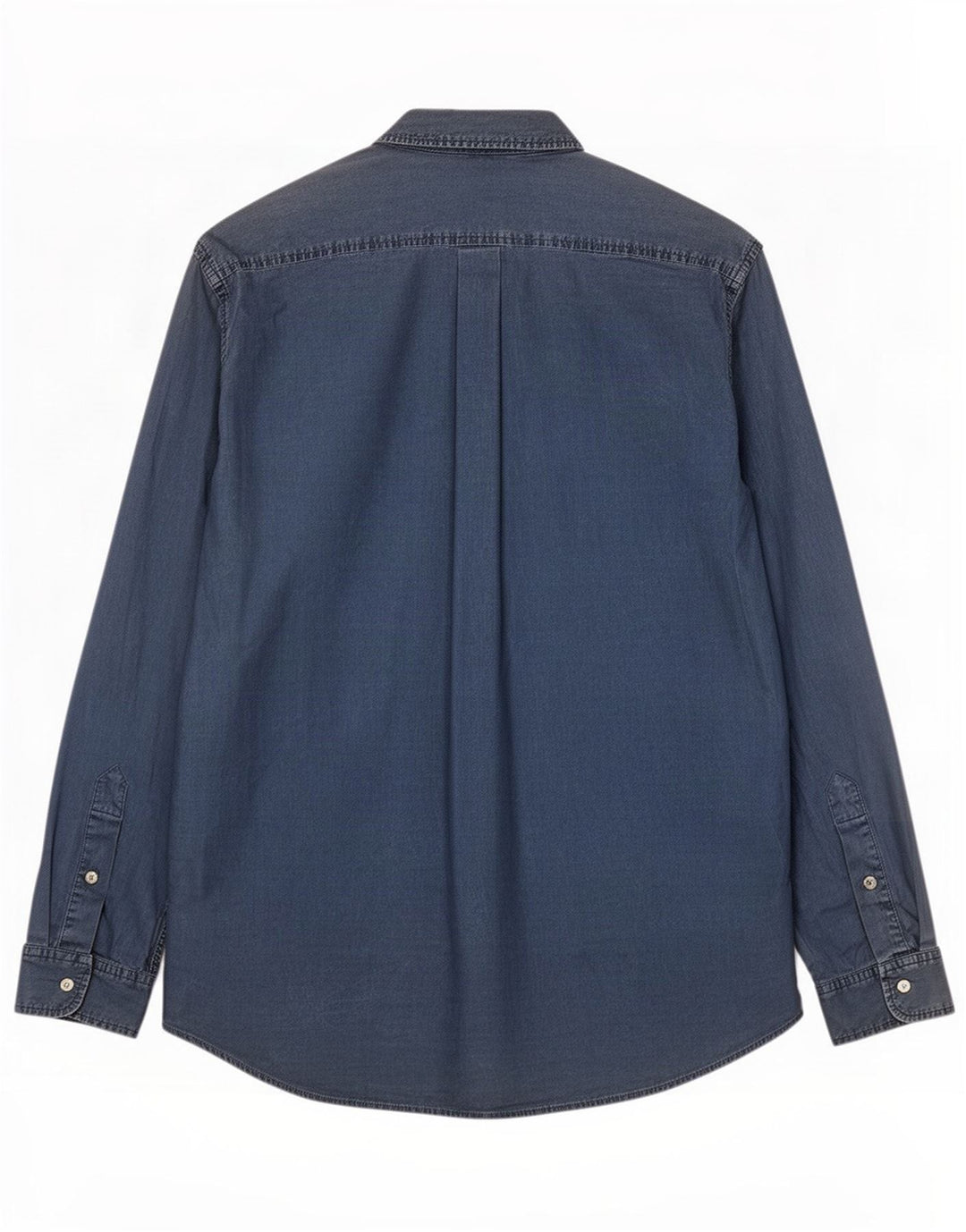 Murphy & Nye Camicia Marine Heritage da uomo grande in cotone blu navy