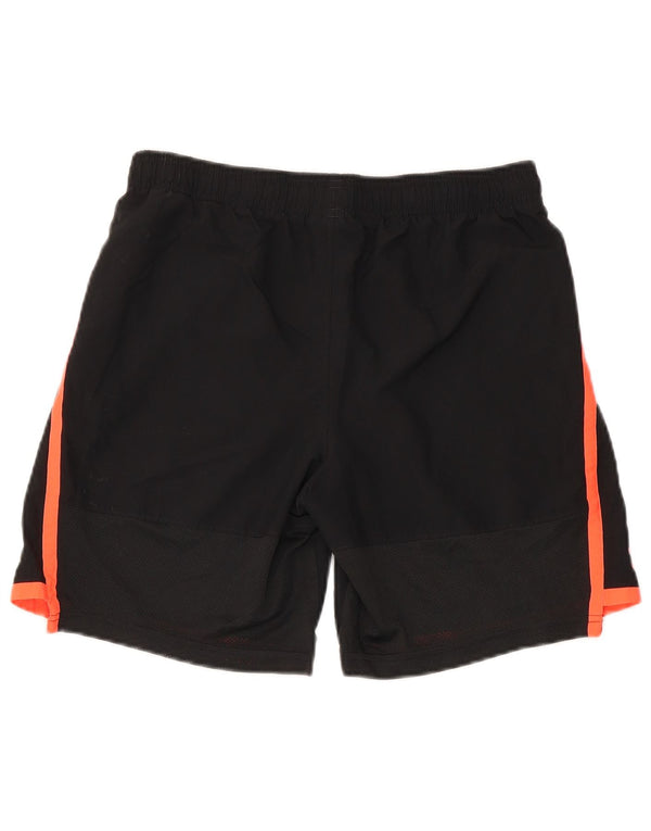 Pantaloncini sportivi Under Armour per ragazzi, vestibilità ampia, 13-14 anni, XL, colore nero