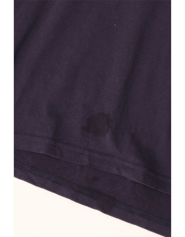 T-shirt da uomo Tommy Hilfiger Top in cotone blu navy medio