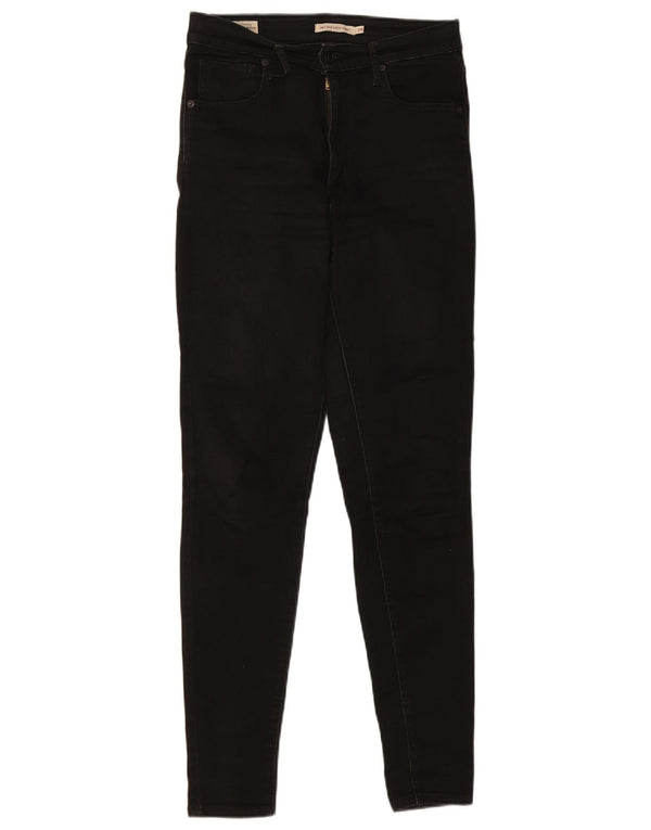 Jeans Levi's Mile High Super Skinny da donna W28 L30 cotone nero