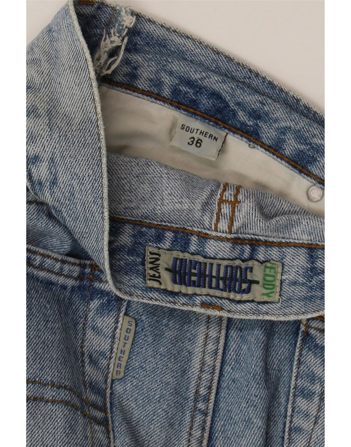 Pantaloncini di jeans da uomo Southern W36 grande cotone blu