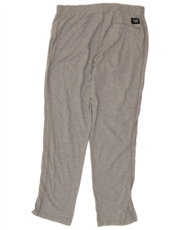 Pantaloni da tuta da uomo NIKE Large in cotone grigio