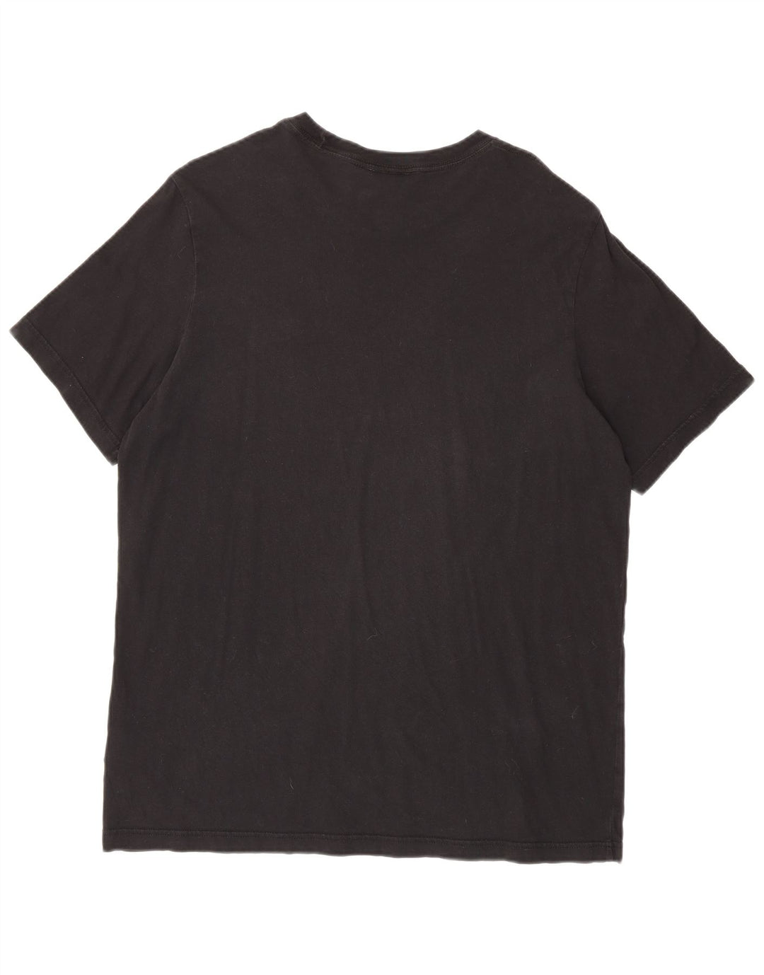 T-shirt da uomo ADIDAS Top grande in cotone nero