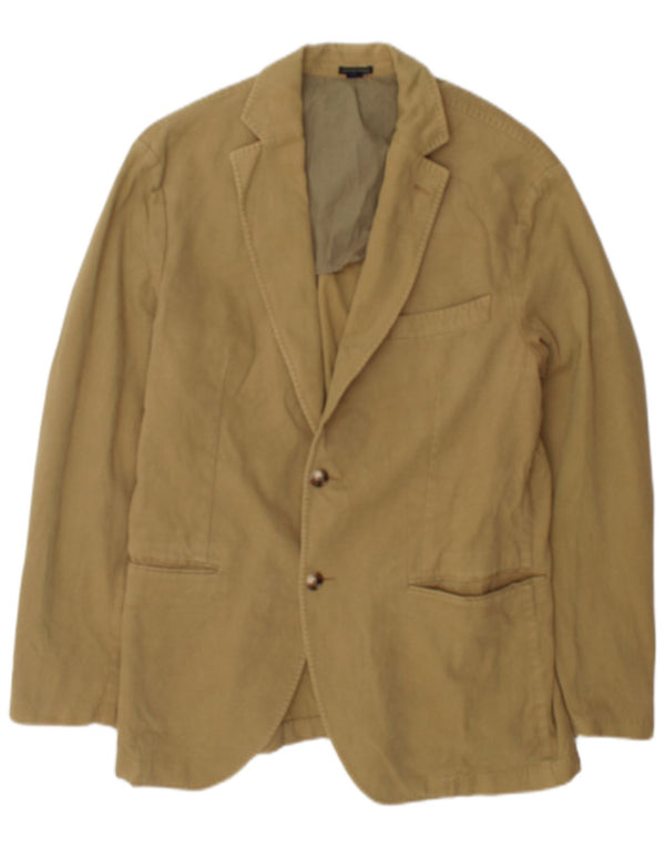 Giacca blazer da uomo a 2 bottoni Massimo Dutti UK 36 piccola marrone