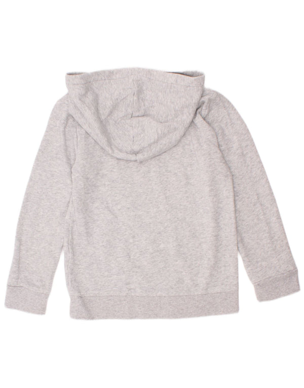 Felpa con cappuccio grafica da bambino Puma 5-6 anni XS in cotone grigio