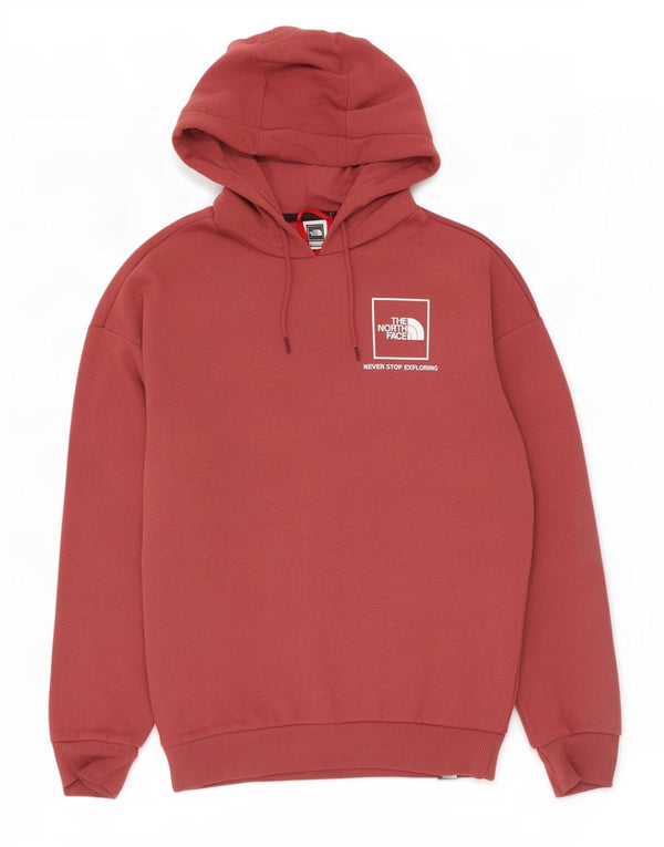 Felpa con cappuccio grafica da donna The North Face UK 14 cotone marrone medio medio