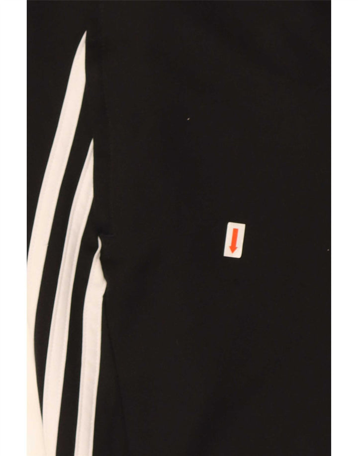 Pantaloni da tuta Adidas Climalite da uomo piccoli in poliestere nero