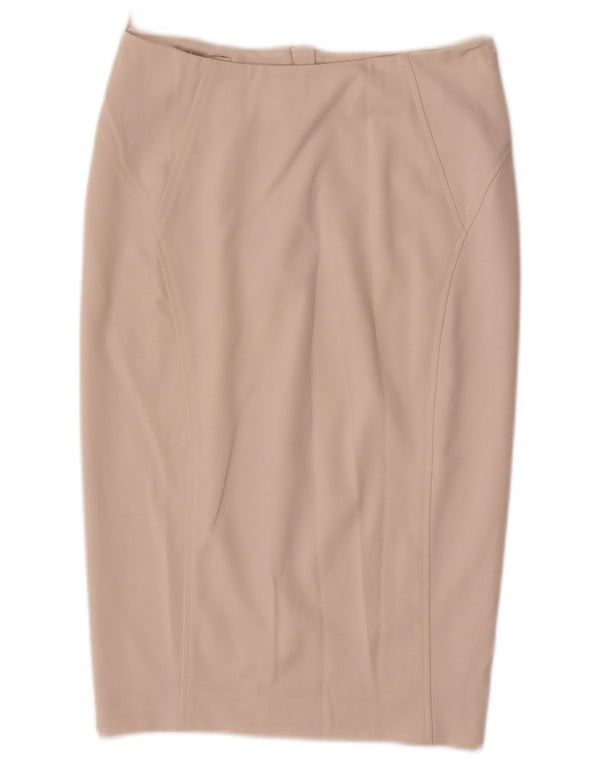 Gonna a tubino da donna Pinko UK 8 Small W26 Beige Viscosa