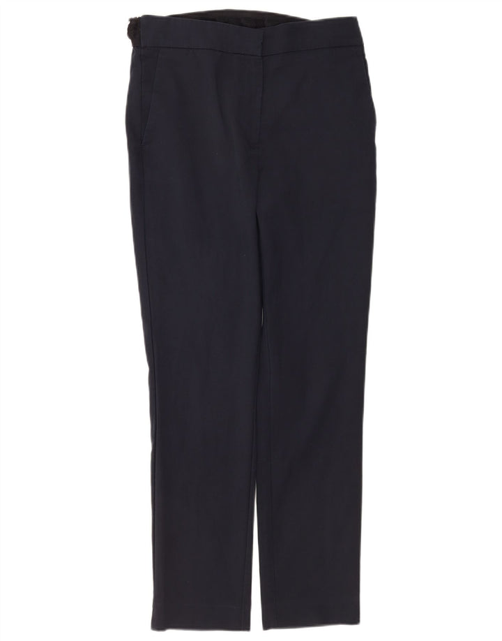 Pantaloni chino slim da donna Zara medi W30 L28 cotone nero