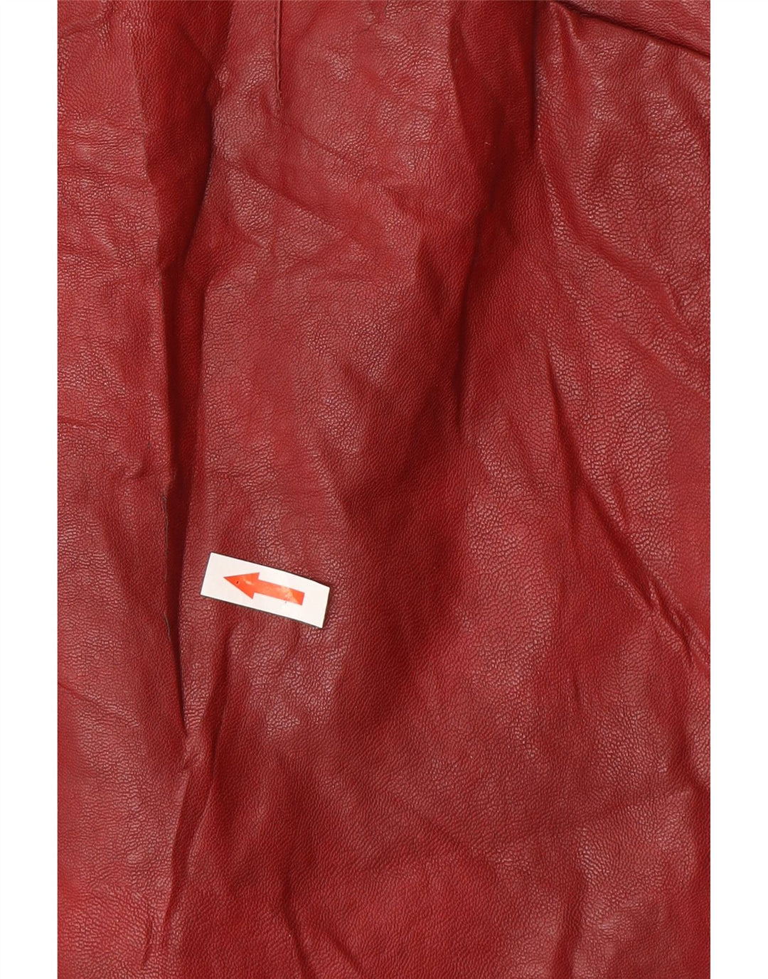 Gonna in pelle Zara da donna piccola W26 bordeaux