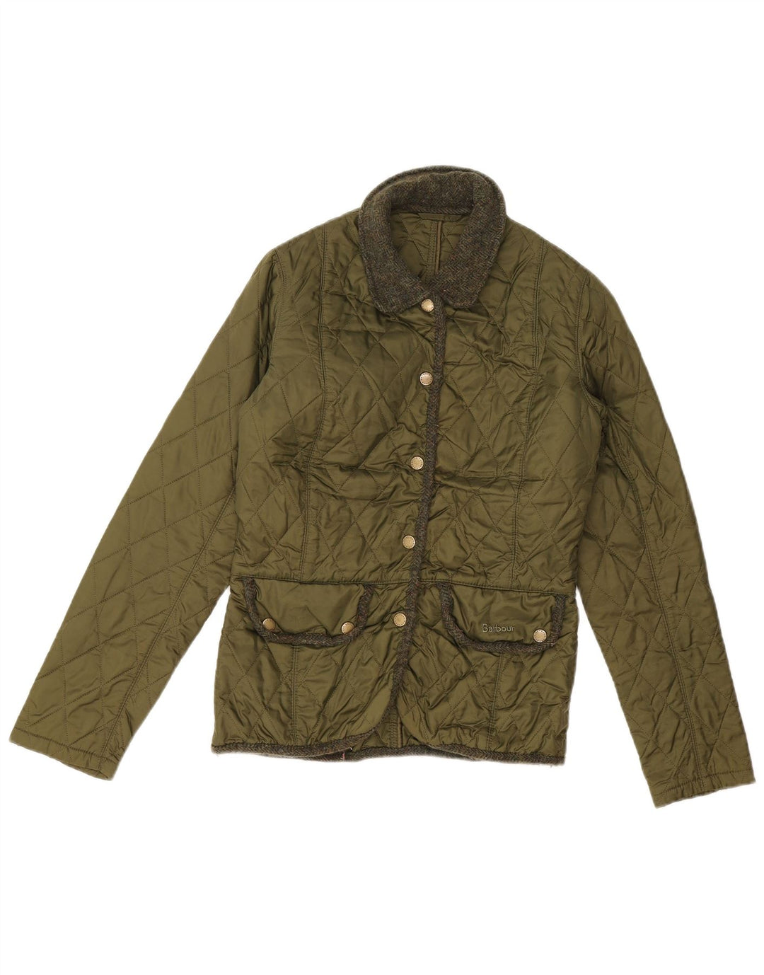 Giacca trapuntata da donna Barbour UK 8 Small Khaki