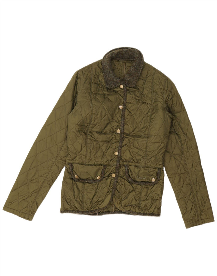 Giacca trapuntata da donna Barbour UK 8 Small Khaki
