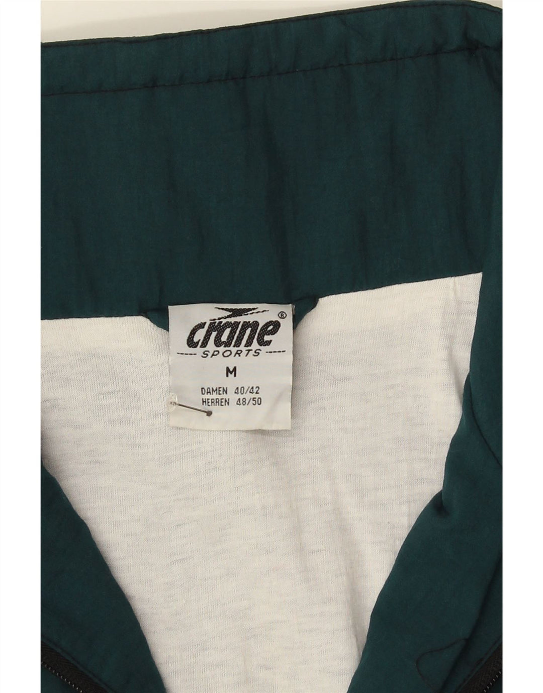 Giacca a vento da uomo Crane EU 48/50 Sport a blocchi di colore verde medio
