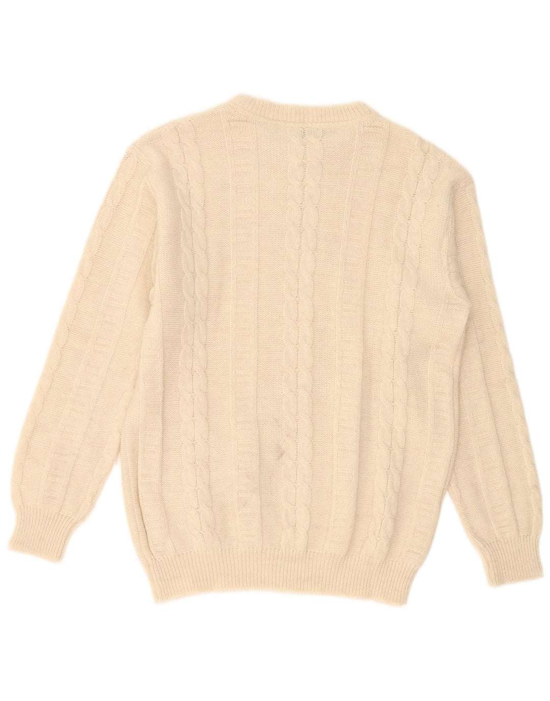 Maglione da uomo con scollo a barca Pierre Cardin grande beige