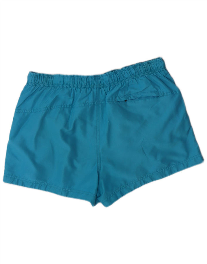CALVIN KLEIN Pantaloncini da bagno grafici da uomo grandi in poliestere blu
