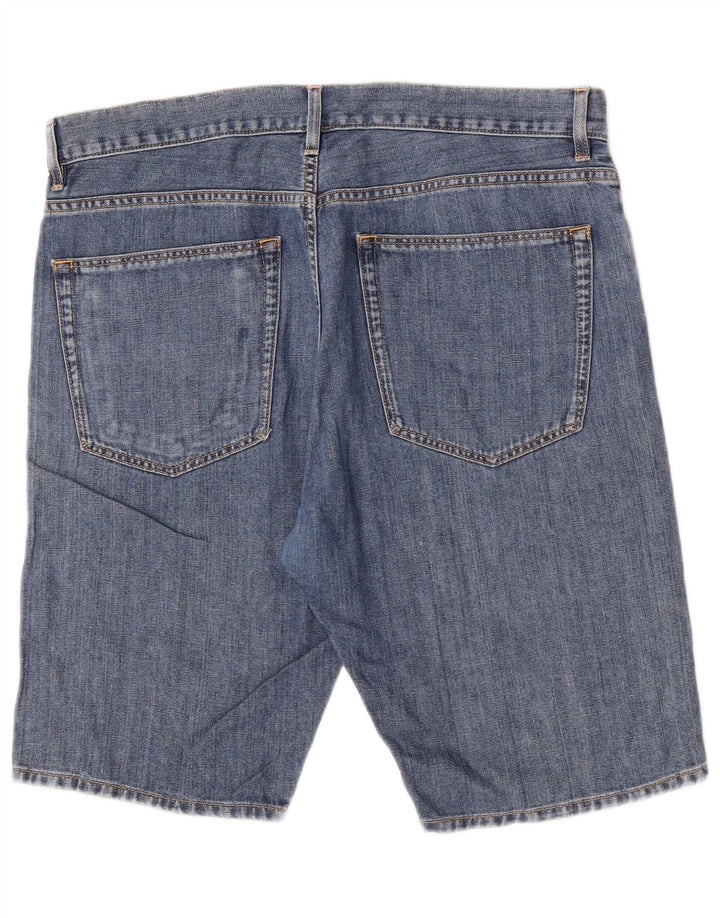 Pantaloncini di jeans da uomo Lacoste taglia 44 grande W34 cotone blu