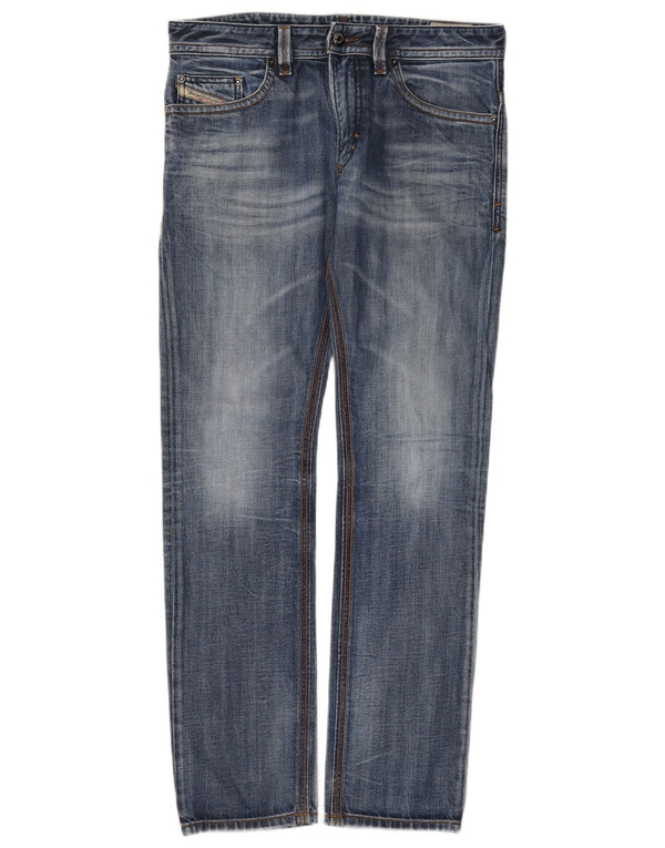 Jeans skinny da uomo slim fit Diesel Thavar W31 L30 cotone blu
