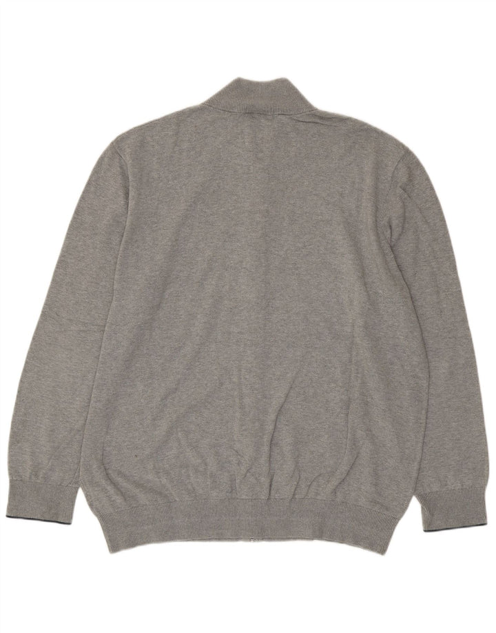 Maglione cardigan da uomo Timberland 2XL cotone grigio