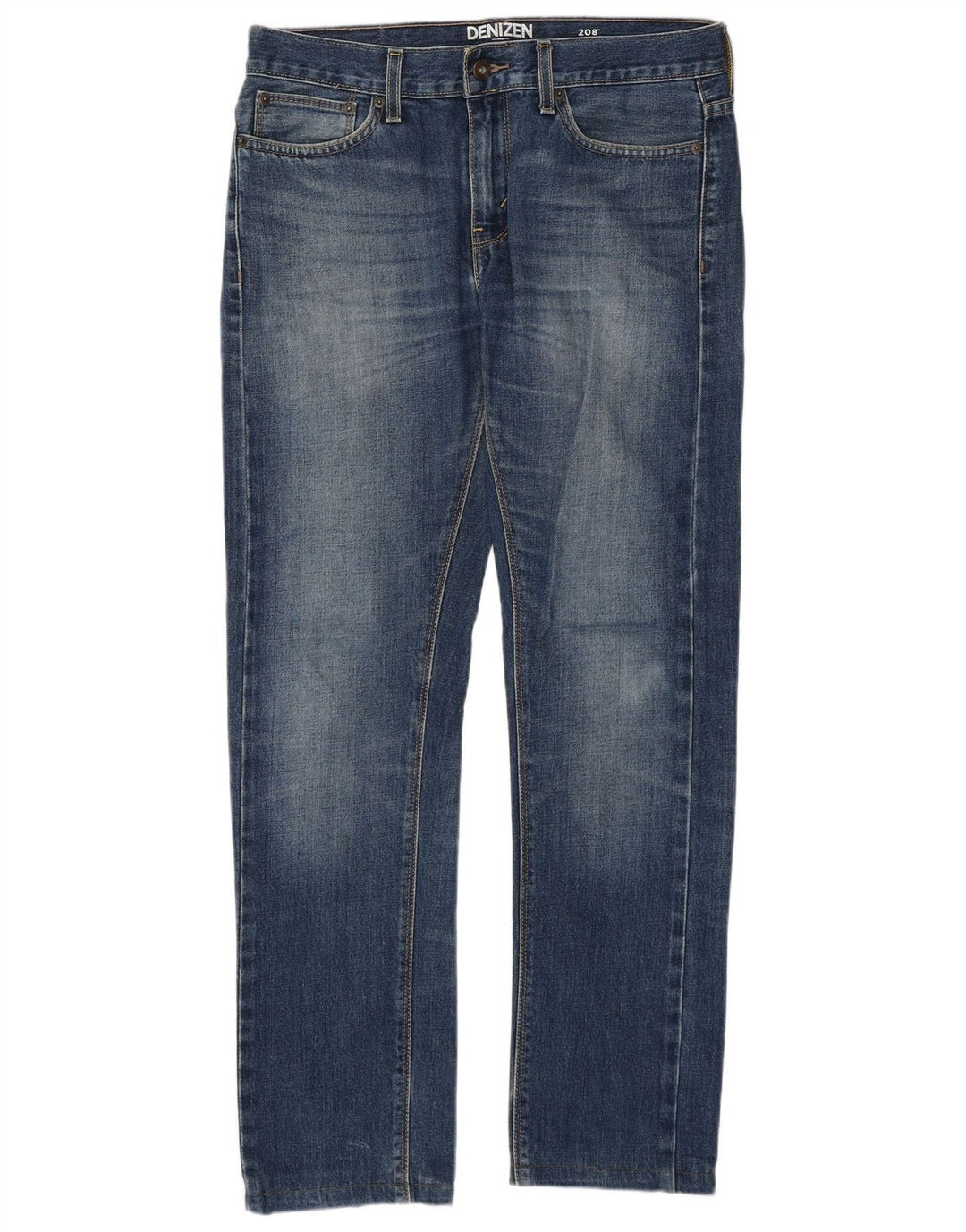Jeans dritti da uomo Levi's W32 L30 in cotone blu