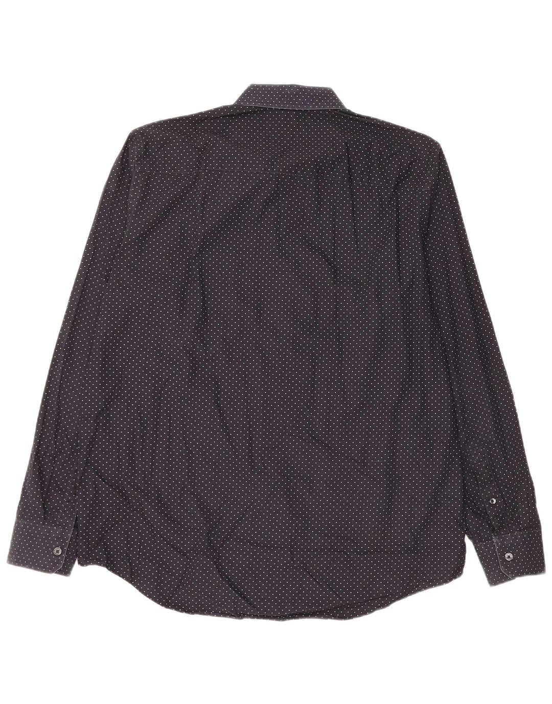 MICHAEL KORS Camicia da uomo grande in cotone maculato nero