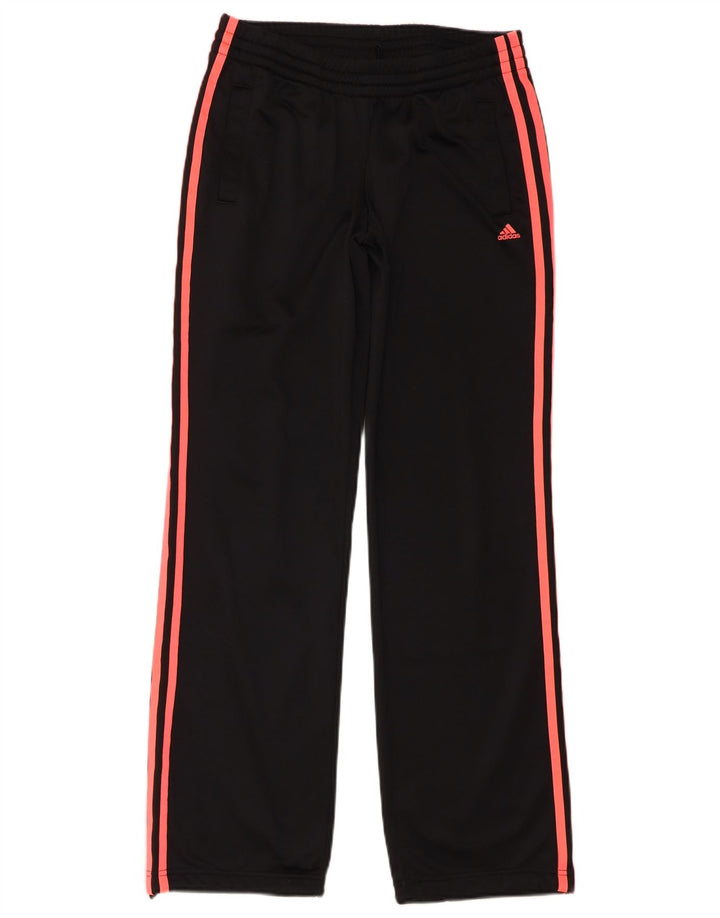 Pantaloni da tuta ADIDAS Climalite da donna UK 8/10 Small Poliestere nero