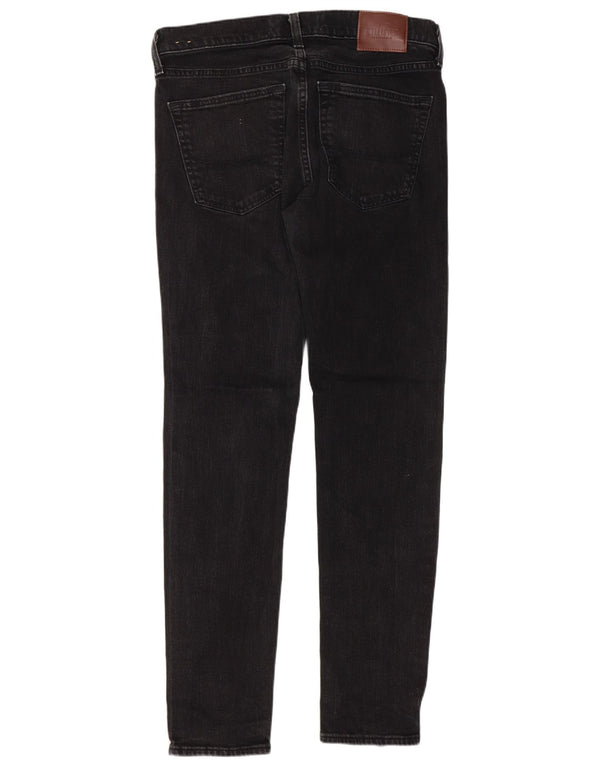 Jeans Hollister Uomo Super Skinny W32 L32 Cotone Nero