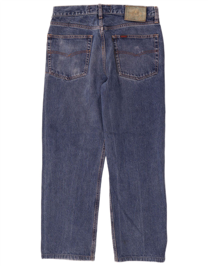 Jeans dritti da uomo Invicta W33 L27 cotone blu