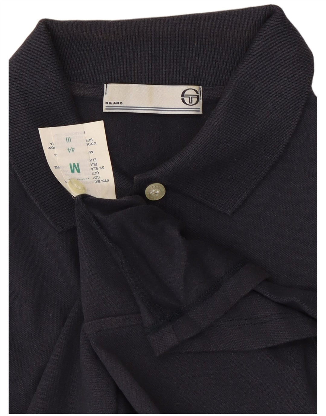 Polo da donna SERGIO TACCHINI UK 12 medio cotone blu navy