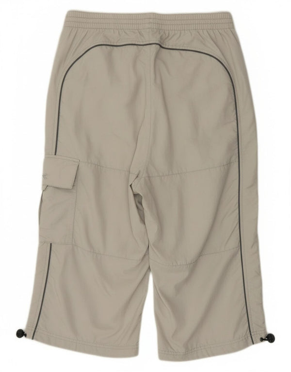 Pantaloncini sportivi Diadora Bermuda da uomo Large in poliammide bianco sporco