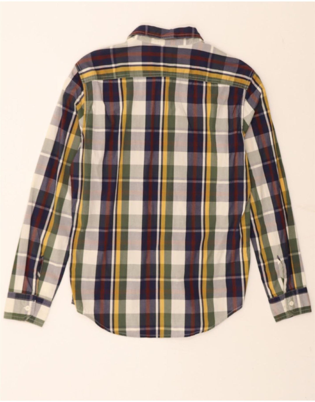 LEVI'S Mens Standard Fit Shirt Small Multicoloured Check Cotton Vintage Levi's and Second-Hand Levi's from Messina Hembry 
