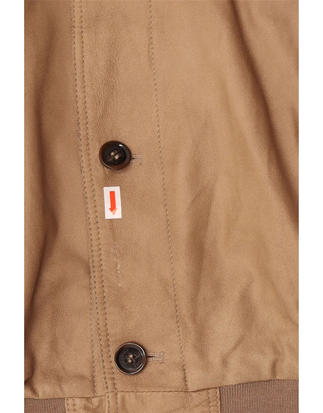Giubbotto bomber in pelle da uomo Mabrun IT 54 2XL Pelle marrone