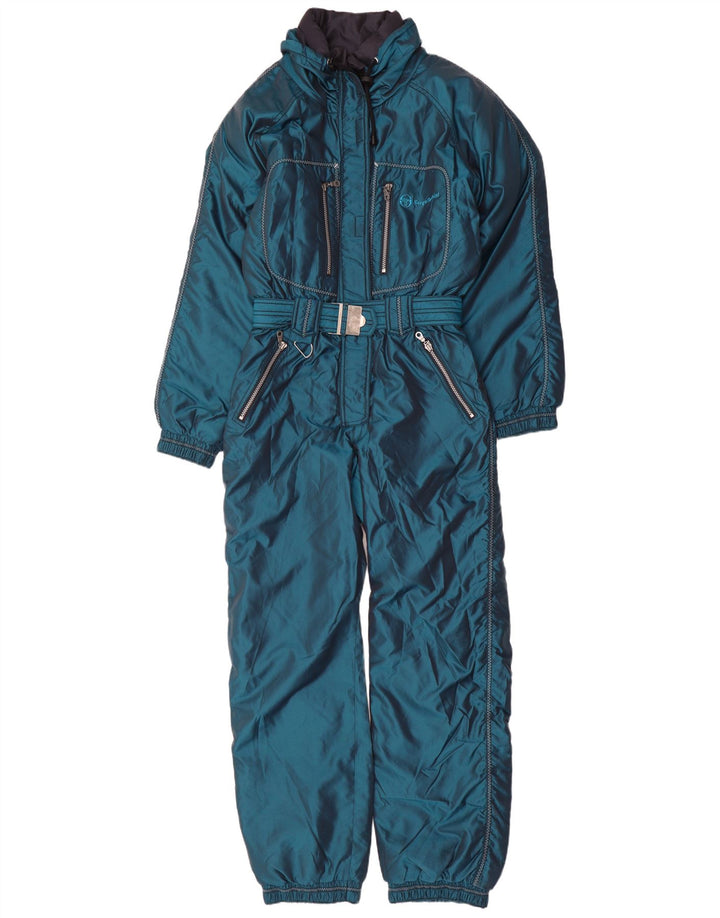 Tuta da sci da donna Sergio Tacchini IT 44 Nylon blu medio