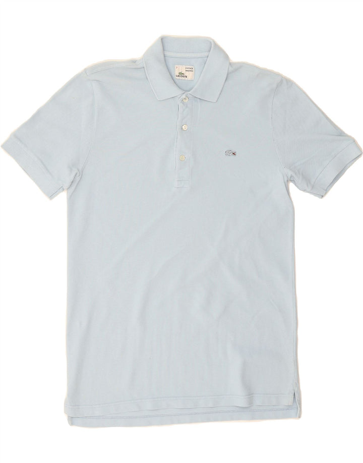 LACOSTE Mens Polo Shirt Size 3 Small Blue Cotton Vintage Lacoste and Second-Hand Lacoste from Messina Hembry 