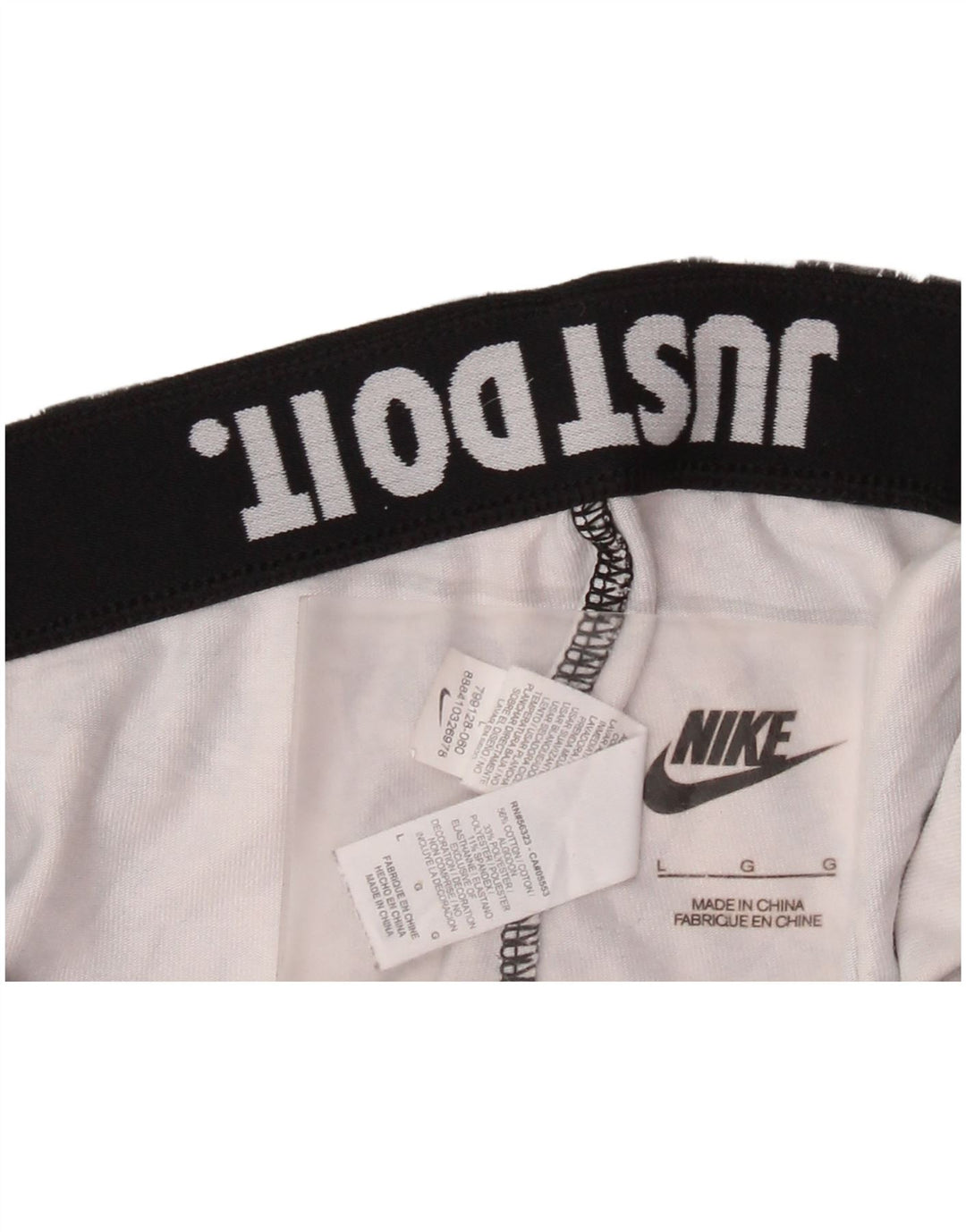 Leggings da donna NIKE UK 16 grande cotone mimetico nero