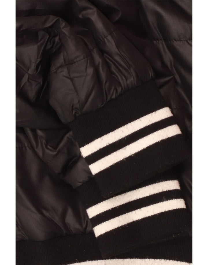 Giacca imbottita con cappuccio da uomo Kappa UK 42 XL poliestere nero