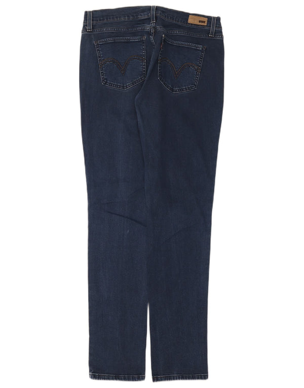 Jeans skinny a vita bassa Levi's 524 da donna W30 L32 in cotone blu navy