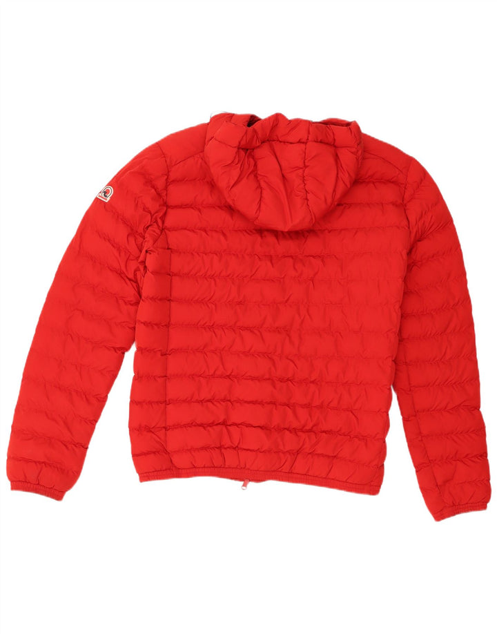 Giacca imbottita con cappuccio da uomo Invicta UK 38 medio rosso poliestere